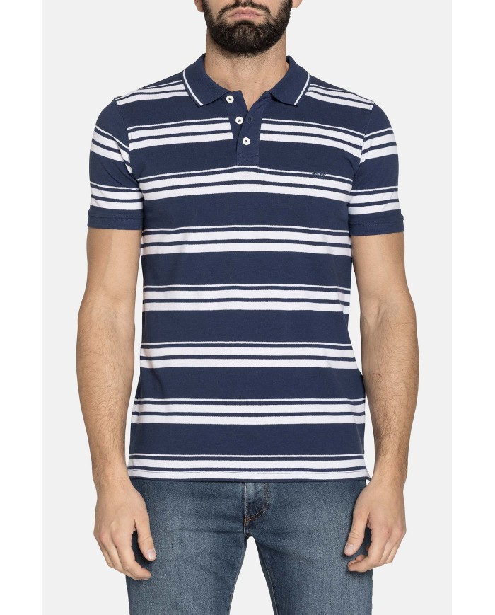 POLO PIQUET RIGATA