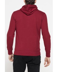FELPA LEGGERA APERTA CON ZIP E CAPPUCCIO FELPA LEGGERA APERTA CON ZIP E CAPPUCCIO