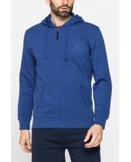 FELPA LEGGERA APERTA CON ZIP E CAPPUCCIO FELPA LEGGERA APERTA CON ZIP E CAPPUCCIO
