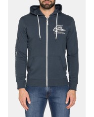 FELPA LEGGERA APERTA CON ZIP E CAPPUCCIO FELPA LEGGERA APERTA CON ZIP E CAPPUCCIO