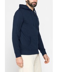 FELPA LEGGERA APERTA CON ZIP E CAPPUCCIO FELPA LEGGERA APERTA CON ZIP E CAPPUCCIO