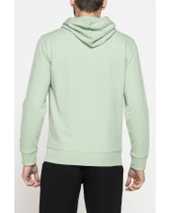 FELPA LEGGERA APERTA CON ZIP E CAPPUCCIO FELPA LEGGERA APERTA CON ZIP E CAPPUCCIO