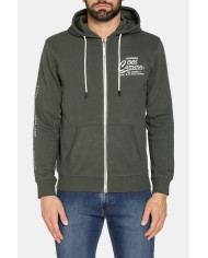 FELPA LEGGERA APERTA CON ZIP E CAPPUCCIO FELPA LEGGERA APERTA CON ZIP E CAPPUCCIO