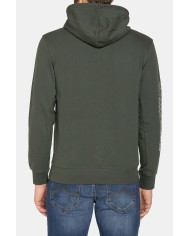 FELPA LEGGERA APERTA CON ZIP E CAPPUCCIO FELPA LEGGERA APERTA CON ZIP E CAPPUCCIO