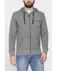 FELPA LEGGERA APERTA CON ZIP E CAPPUCCIO FELPA LEGGERA APERTA CON ZIP E CAPPUCCIO