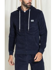 FELPA FULL ZIP IN SPUGNA COLLEZIONE CARRERA REPLICA