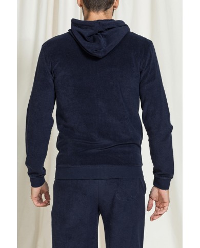 FELPA FULL ZIP IN SPUGNA COLLEZIONE CARRERA REPLICA