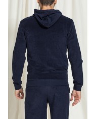 FELPA FULL ZIP IN SPUGNA COLLEZIONE CARRERA REPLICA