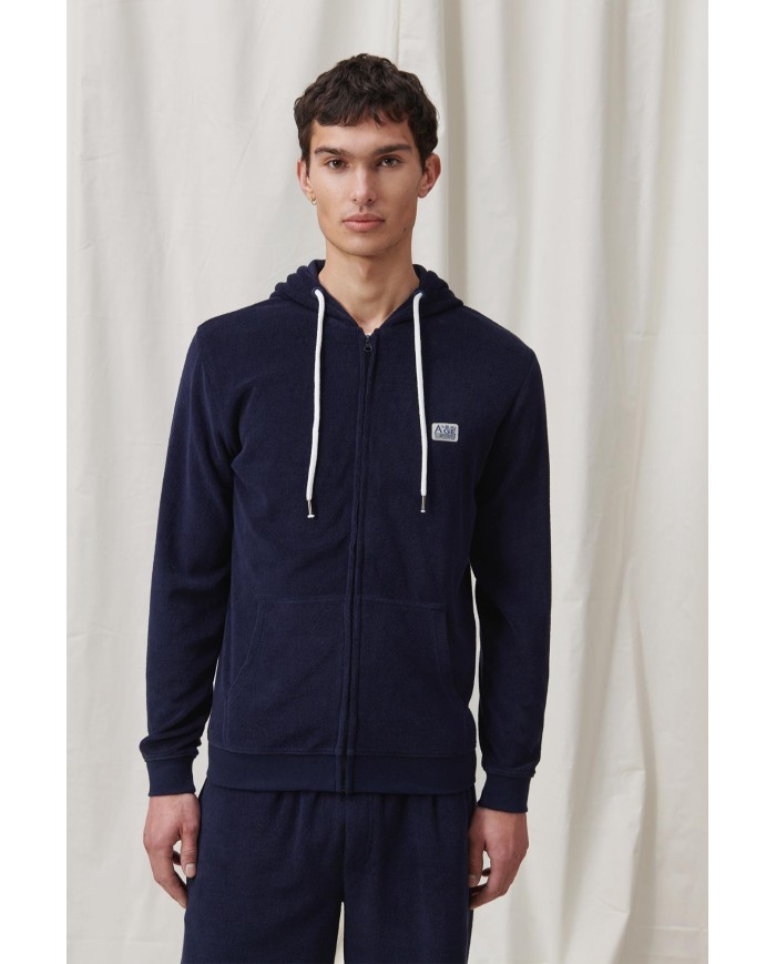 FELPA FULL ZIP IN SPUGNA COLLEZIONE CARRERA REPLICA