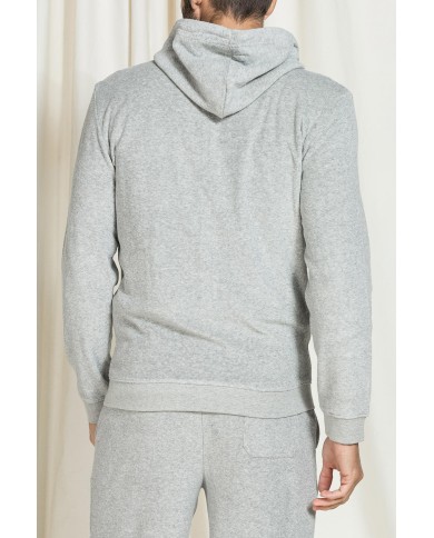 FELPA FULL ZIP IN SPUGNA COLLEZIONE CARRERA REPLICA