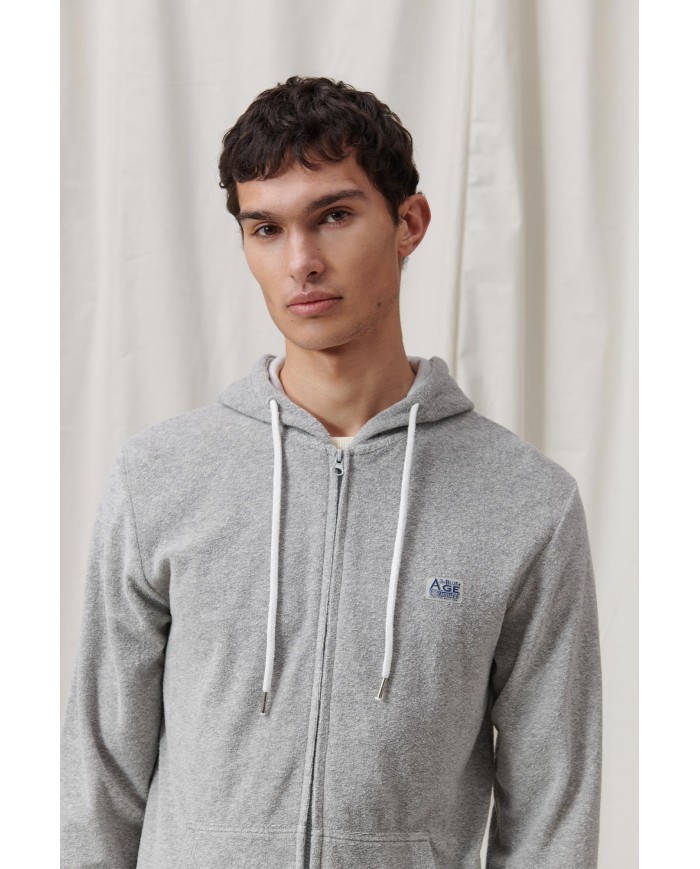 FELPA FULL ZIP IN SPUGNA COLLEZIONE CARRERA REPLICA