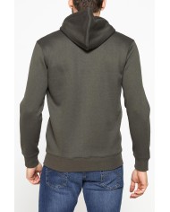 FELPA PESANTE GARZATA CON CAPPUCCIO E ZIP FELPA PESANTE GARZATA CON CAPPUCCIO E ZIP