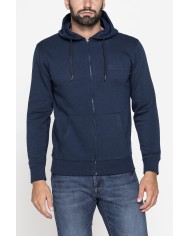 FELPA PESANTE GARZATA CON CAPPUCCIO E ZIP FELPA PESANTE GARZATA CON CAPPUCCIO E ZIP