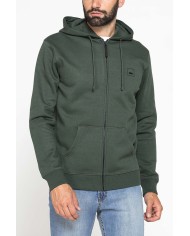 FELPA PESANTE GARZATA CON CAPPUCCIO E ZIP FELPA PESANTE GARZATA CON CAPPUCCIO E ZIP