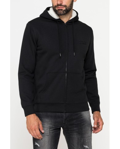 FELPA PESANTE IN TESSUTO DOPPIATO SHERPA