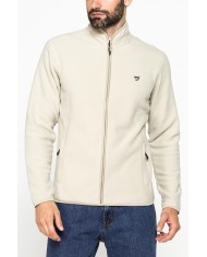 PILE CON ZIP CENTRALE E TASCHE INSERITE PILE CON ZIP CENTRALE E TASCHE INSERITE