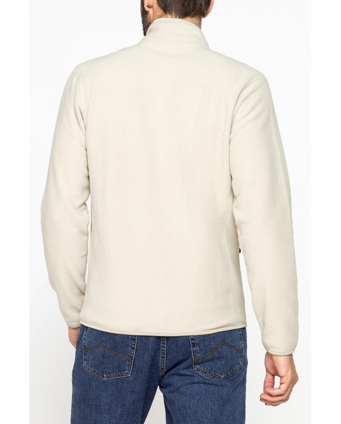 PILE CON ZIP CENTRALE E TASCHE INSERITE