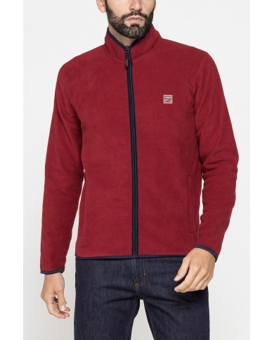 PILE CON ZIP CENTRALE E TASCHE INSERITE