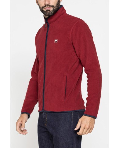 PILE CON ZIP CENTRALE E TASCHE INSERITE