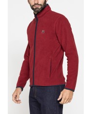 PILE CON ZIP CENTRALE E TASCHE INSERITE PILE CON ZIP CENTRALE E TASCHE INSERITE