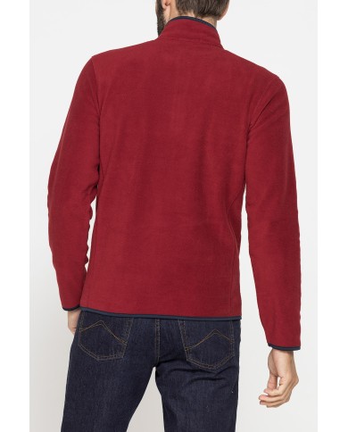 PILE CON ZIP CENTRALE E TASCHE INSERITE