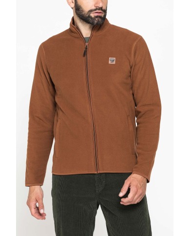 PILE CON ZIP CENTRALE E TASCHE INSERITE