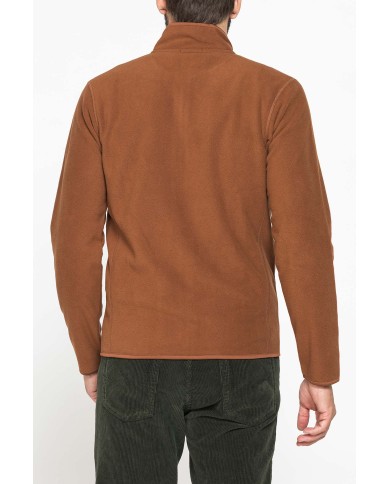 PILE CON ZIP CENTRALE E TASCHE INSERITE