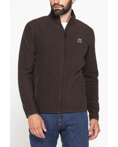 PILE CON ZIP CENTRALE E TASCHE INSERITE