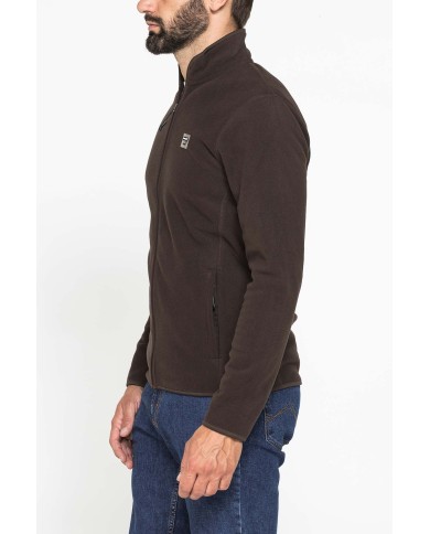 PILE CON ZIP CENTRALE E TASCHE INSERITE