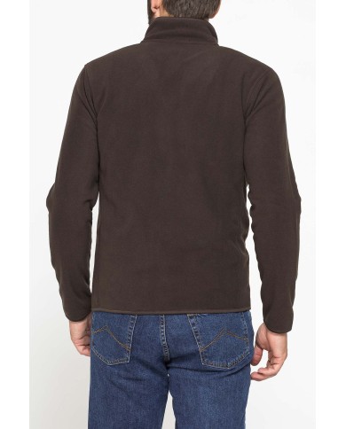 PILE CON ZIP CENTRALE E TASCHE INSERITE