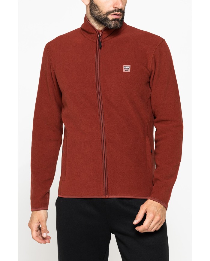 PILE CON ZIP CENTRALE E TASCHE INSERITE