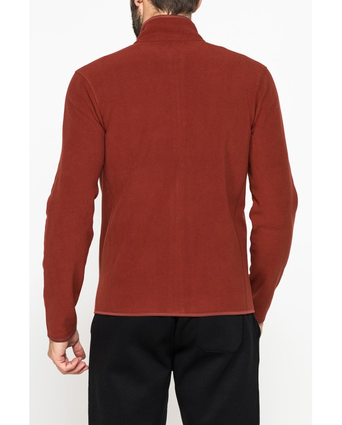 PILE CON ZIP CENTRALE E TASCHE INSERITE