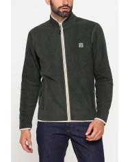 PILE CON ZIP CENTRALE E TASCHE INSERITE PILE CON ZIP CENTRALE E TASCHE INSERITE