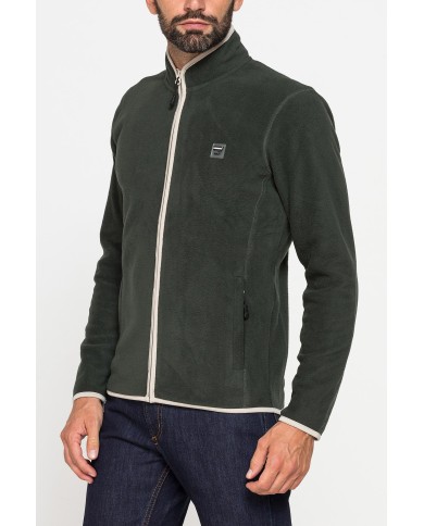 PILE CON ZIP CENTRALE E TASCHE INSERITE