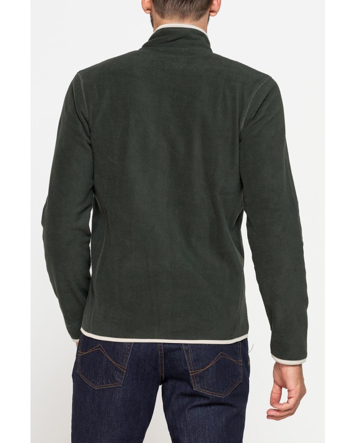 PILE CON ZIP CENTRALE E TASCHE INSERITE