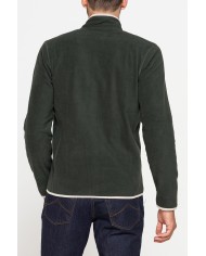 PILE CON ZIP CENTRALE E TASCHE INSERITE PILE CON ZIP CENTRALE E TASCHE INSERITE