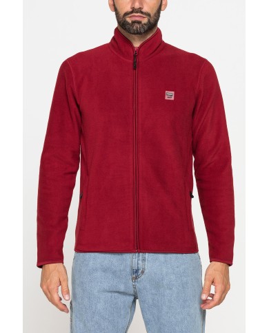 PILE CON ZIP CENTRALE E TASCHE INSERITE