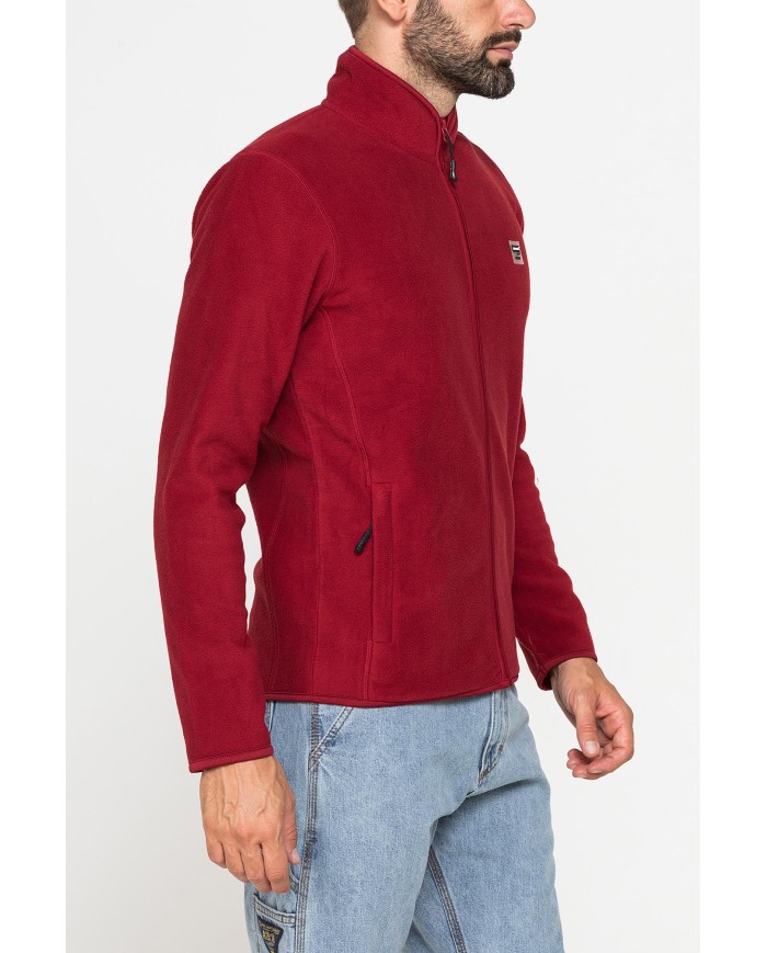 PILE CON ZIP CENTRALE E TASCHE INSERITE