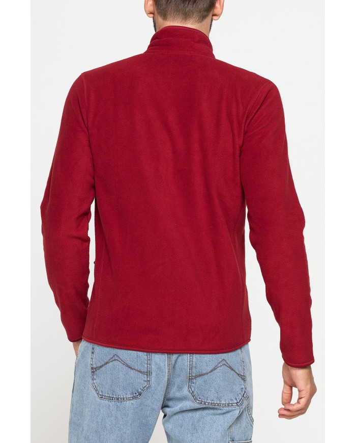 PILE CON ZIP CENTRALE E TASCHE INSERITE