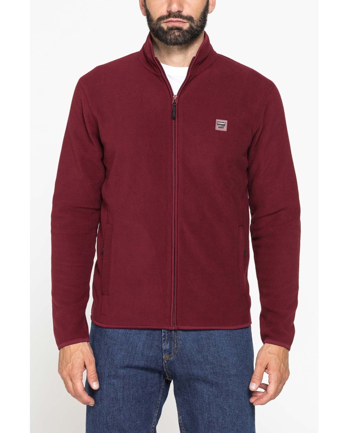 PILE CON ZIP CENTRALE E TASCHE INSERITE