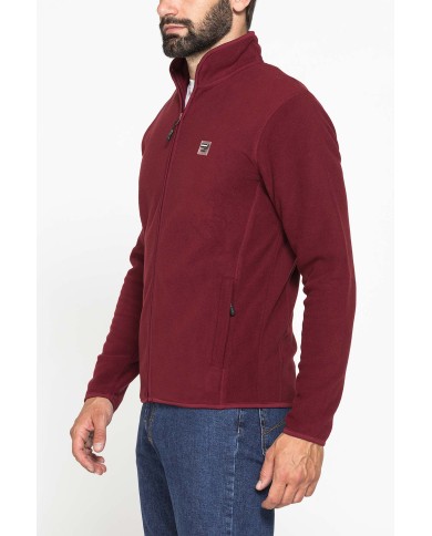 PILE CON ZIP CENTRALE E TASCHE INSERITE