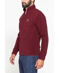 PILE CON ZIP CENTRALE E TASCHE INSERITE PILE CON ZIP CENTRALE E TASCHE INSERITE