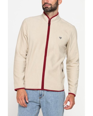 PILE CON ZIP CENTRALE E TASCHE INSERITE