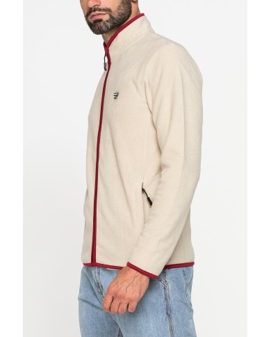 PILE CON ZIP CENTRALE E TASCHE INSERITE