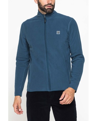 PILE CON ZIP CENTRALE E TASCHE INSERITE