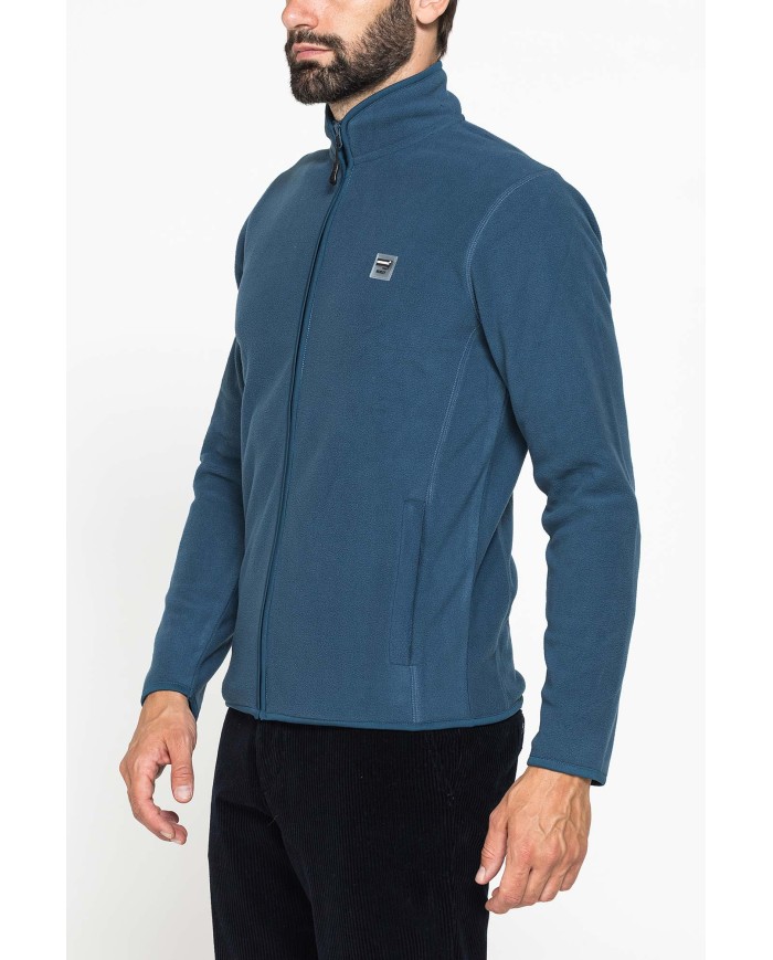 PILE CON ZIP CENTRALE E TASCHE INSERITE