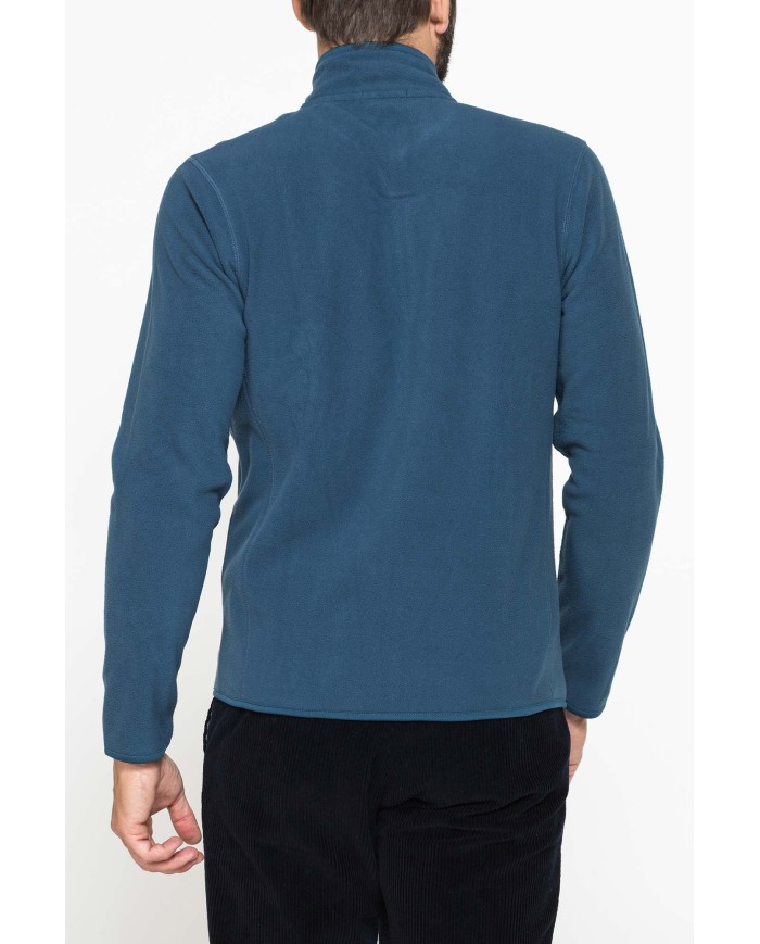 PILE CON ZIP CENTRALE E TASCHE INSERITE