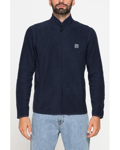 PILE CON ZIP CENTRALE E TASCHE INSERITE