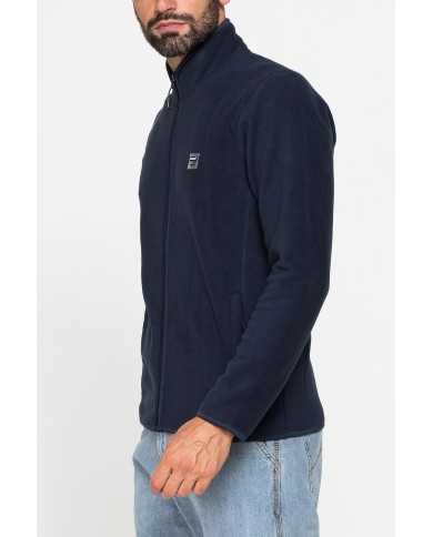 PILE CON ZIP CENTRALE E TASCHE INSERITE