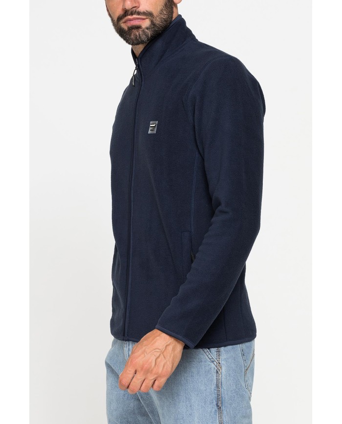 PILE CON ZIP CENTRALE E TASCHE INSERITE